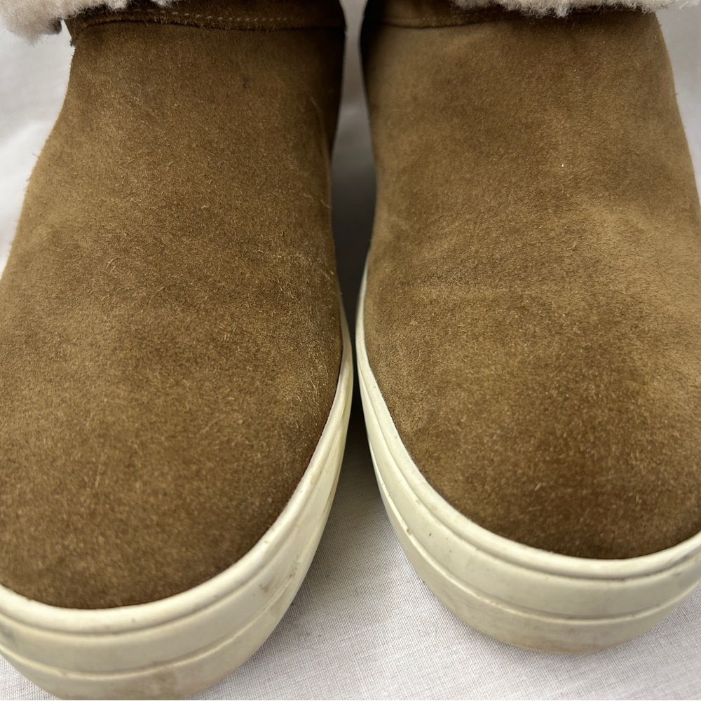 Burberry suede and fleece booties, EU 37.5 - Picture 7 of 12